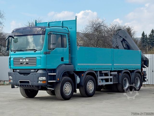 Macara montată pe camion MAN TGA 41.440 * HIAB 288 E - 7 HIDUO/FUNK * 8x4