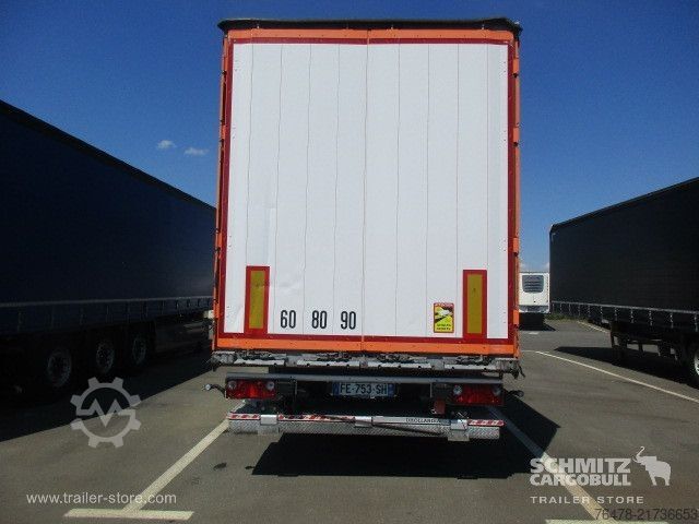Semiremorcă deschisă cu prelată Schmitz Cargobull Curtainsider Standard Taillift