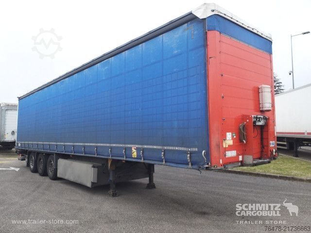Semiremorcă deschisă cu prelată Schmitz Cargobull Curtainsider Standard Taillift