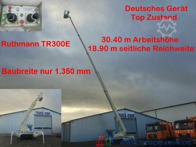Ruthmann Raupen Arbeitsbühne 30.40 m / seitlich 18.90 m