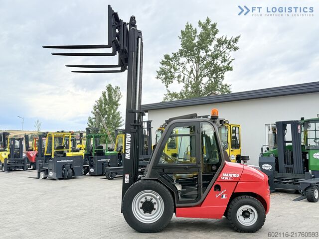 Terränggående gaffeltruck Manitou MSI30 / DIESEL / DUPLEX 3350 / CABIN