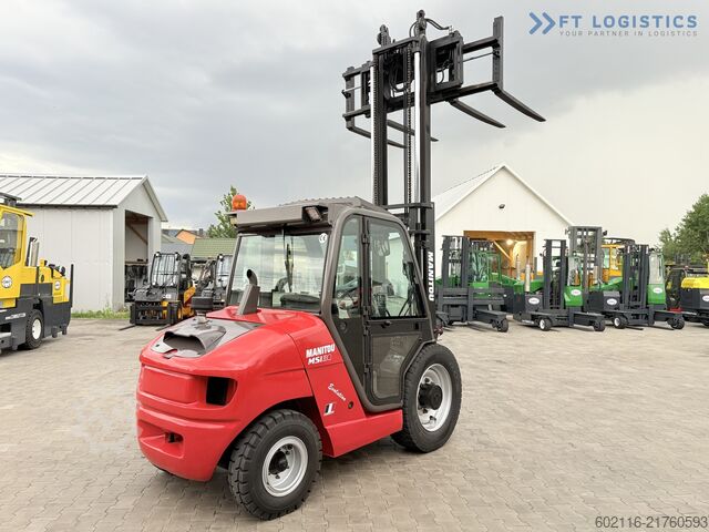 Terränggående gaffeltruck Manitou MSI30 / DIESEL / DUPLEX 3350 / CABIN