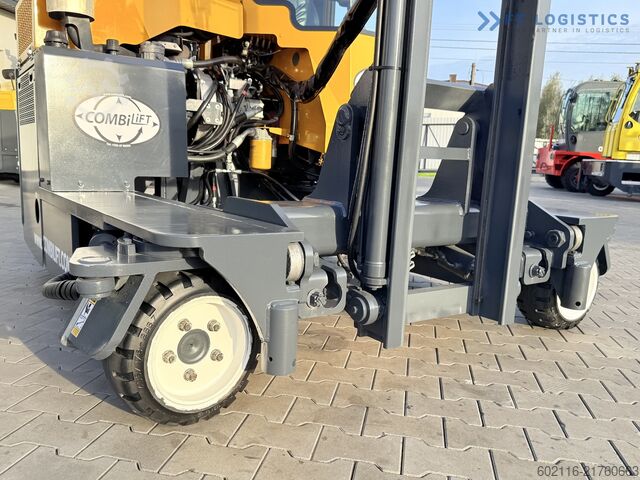 4-vejs gaffeltruck Combilift C3000 GAS DUPLEX 4500 FREE LIFT CABIN