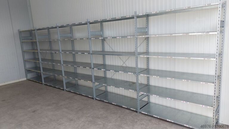 Yüksek raflı depo rafları SSI Schäfer R3000 Kistenregal Regallänge: 8,19 lfm.