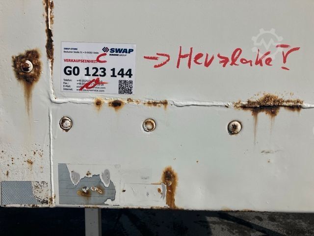 Wissellaadbak oplegger  Wechselbrücke Koffer