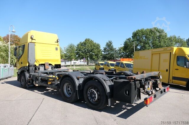 Interchangeable chassis iveco STRALIS AS 260 S42 Y/FS-CM AHK Lenk- und LiftachseKLIMA INTARDER EURO-5