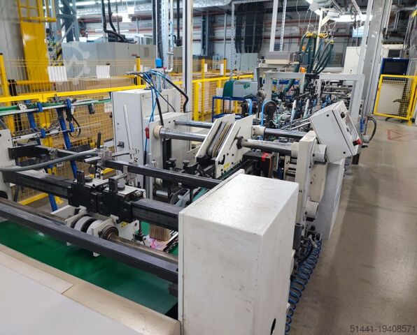 Lijmmachine voor mappen Bobst Media 100 III A2