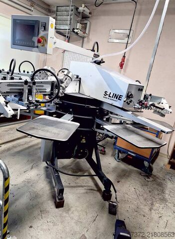 Serigrafimaskine Hebbecker S-Line-5-8-4040