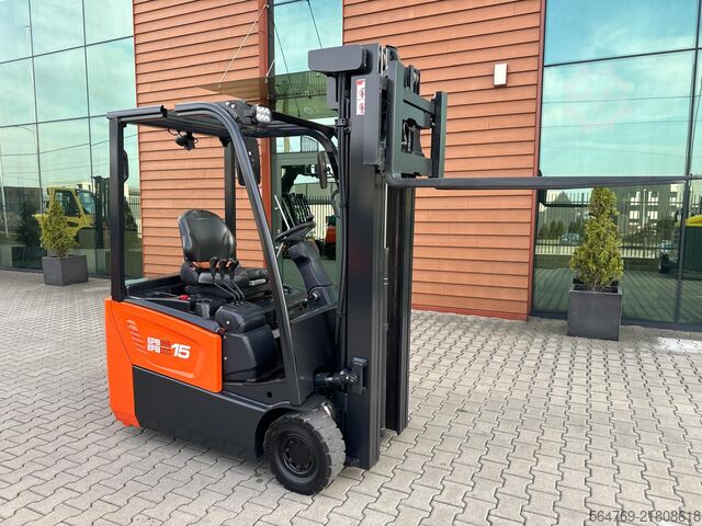 Wózek widłowy 3-kołowy DOOSAN B15T-7/2021y./ Lithium battery/New price