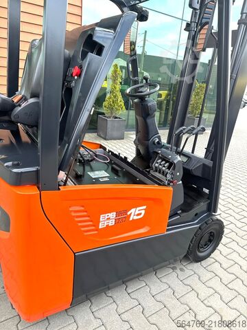 Wózek widłowy 3-kołowy DOOSAN B15T-7/2021y./ Lithium battery/New price