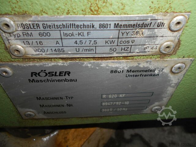 Rundtrogvibrator Rösler R620KF