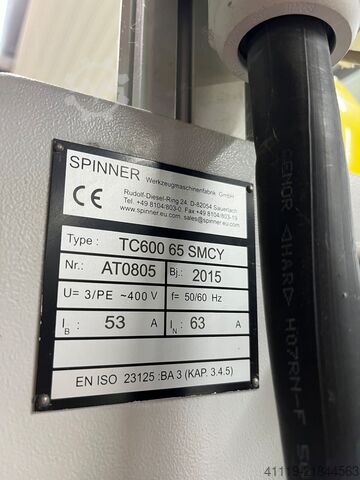 CNC soustruh Spinner TC600-65-SMCY  