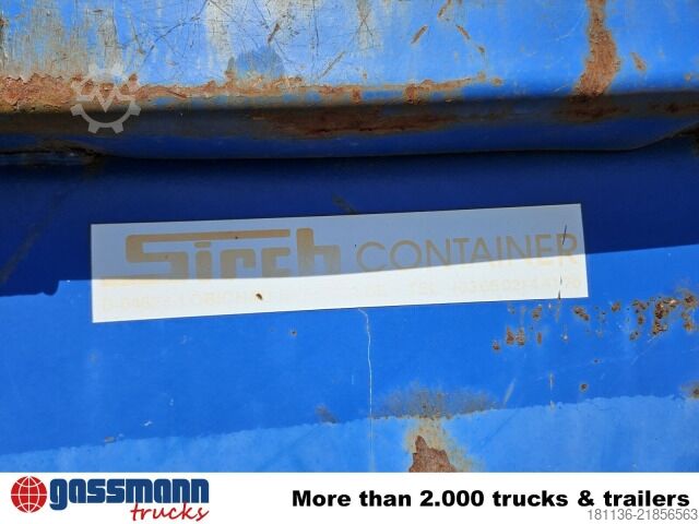 Cassone scarrabile  Absetzcontainer ca. 10m³ offen
