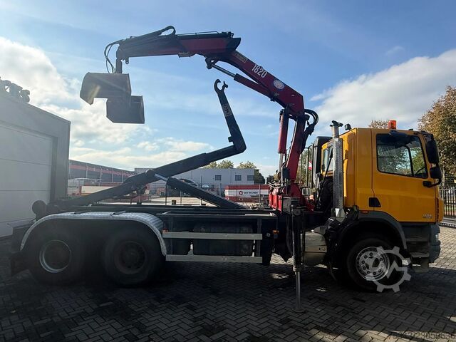  DAF CF 85.410 | HMF 1820 | AJK Hydrolift | 6x4 | Ye...