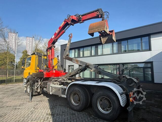  DAF CF 85.410 | HMF 1820 | AJK Hydrolift | 6x4 | Ye...