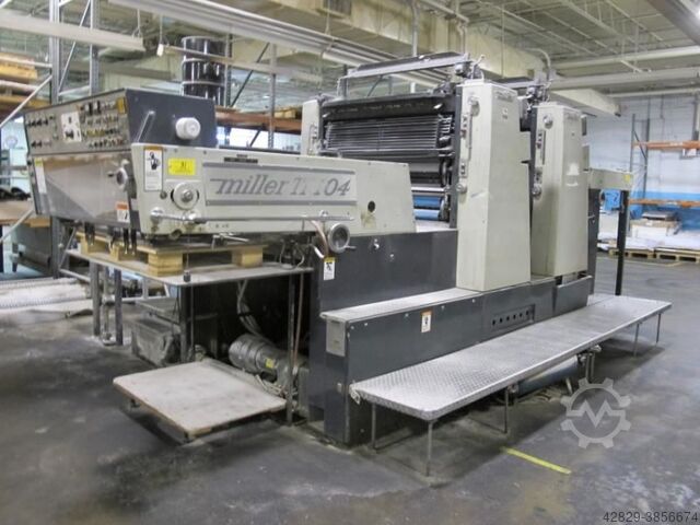 2-col.sheet-fed offset presses Miller TP 104