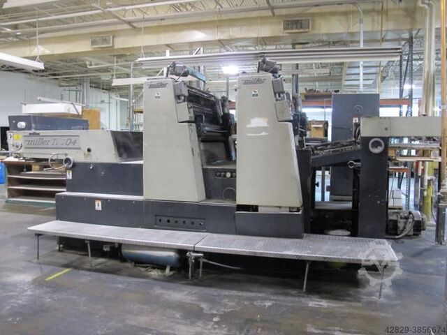 2-col.sheet-fed offset presses Miller TP 104