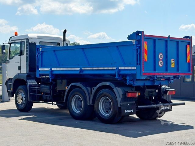 Billenő teherautó MAN TGA 33.360 * KIPPER 5,20 m + BORDMATIC / 6x4*TOP