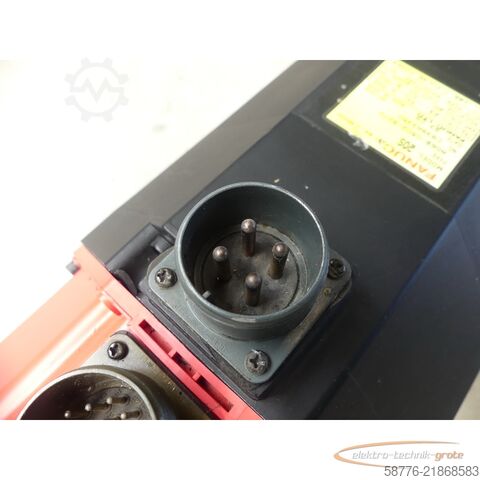Unité de contrôle Fanuc A06B-0502-B272 20S AC Servo Motor SN: C942A3208