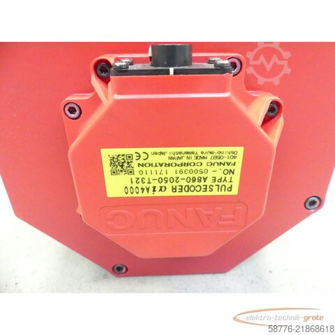 Unità di controllo Fanuc A06B-2045-B100 Servo Motor SNC17YC078C + A860-2050-T321 -neuwertig-