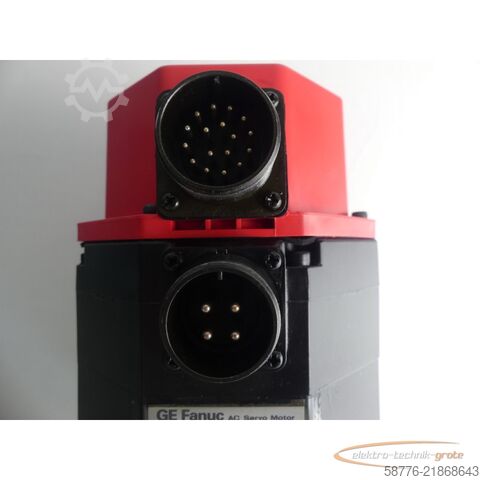 Styrenhet Fanuc GE  A06B-0162-B076 # 7000 ?M6/3000 AC Servo Motor Seriennummer: C002C5365