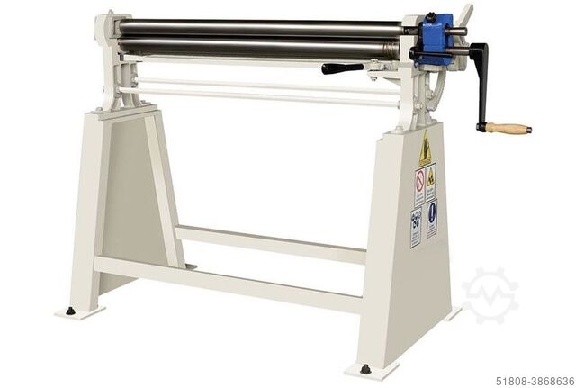 3- roll sheet rolling machine with manual drive KK-Industries CY 70-10/1.5 without motor
