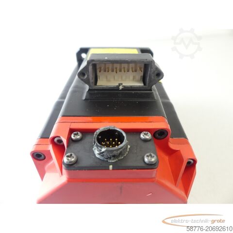 Fanuc-motor Fanuc A06B-0064-B203 AC Servo Motor SN:C099E0457 + A860-2020-T321
