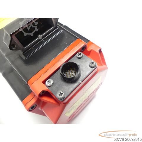 Fanuc-motor Fanuc A06B-0064-B203 AC Servo Motor SN:C124F341F + A860-2020-T321 Pulsecoder