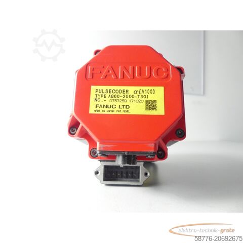 Fanuc-motor Fanuc A06B-0210-B100 SNC171A0701 + A860-2000-T301 Pulsecoder --