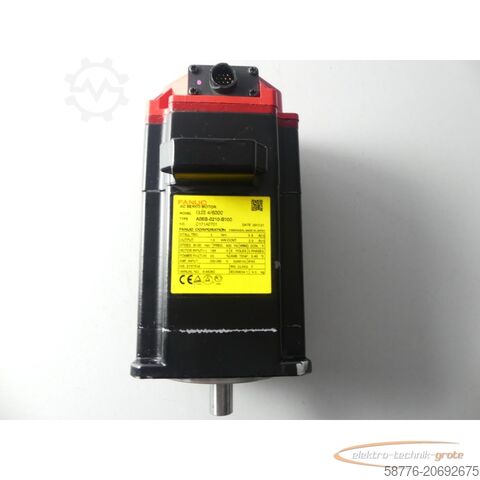 Besturingsunit Fanuc A06B-0210-B100 SNC171A0701 + A860-2000-T301 Pulsecoder --
