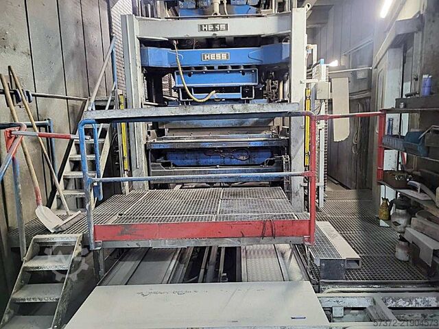 Concrete Block Making Plant Hess Hydromat HS III