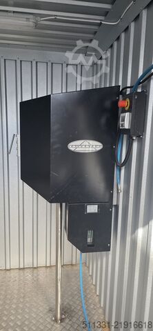 DrDryice Trockeneisstrahlgeräte Dry ice Production HUB / LAB portable Mobile dry ice, production plant.