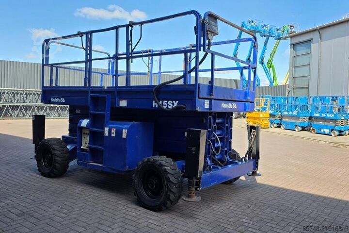 Schaarlift Haulotte H15SDX Diesel, 4x4 Drive, 15 Working Height, 700kg