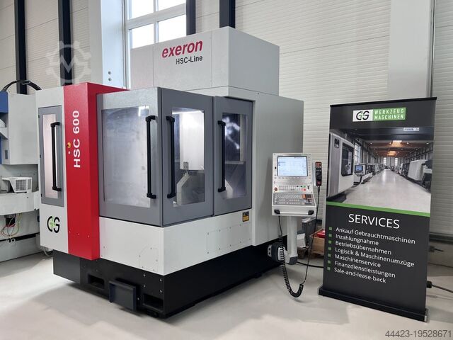 3-axlig bearbetningscentrum Exeron HSC 600