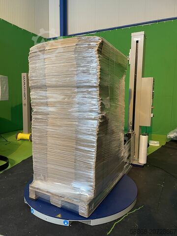 Semi-automatic pallet wrapper Drehteller - sofort verfügbar KVK 1 Economic