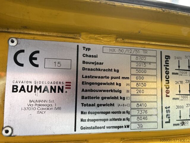 Sideloader Baumann HX50/12/51TR