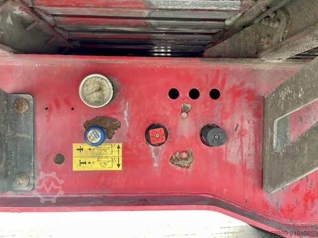 Piso móvel Legras Bj 2014, MERCEDES AXLES,