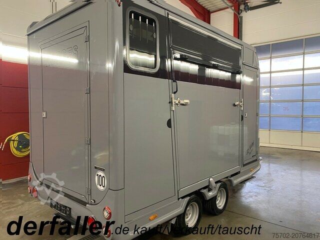 Ρυμουλκούμενο μεταφοράς ζώων Anka Steinsberger 2-Pferdeanhänger mit Bett