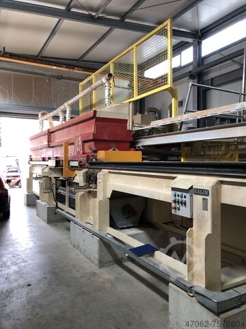 Produktionsanläggning för träull från Kälin KÄLIN Caster Grinder SL-800