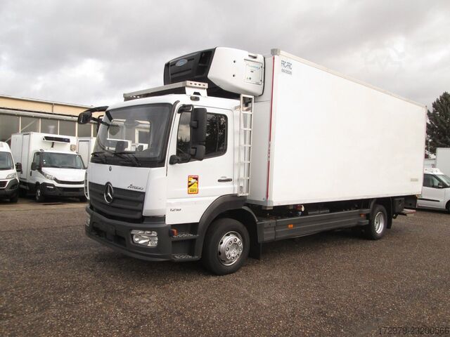Caminhão frigorífico MERCEDES-BENZ Atego 1218*2xCarrier Kühlkoffer 6.18m*LBW*