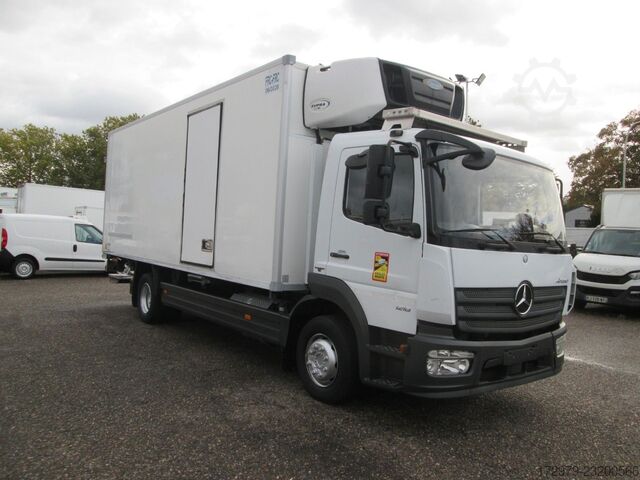 Caminhão frigorífico MERCEDES-BENZ Atego 1218*2xCarrier Kühlkoffer 6.18m*LBW*