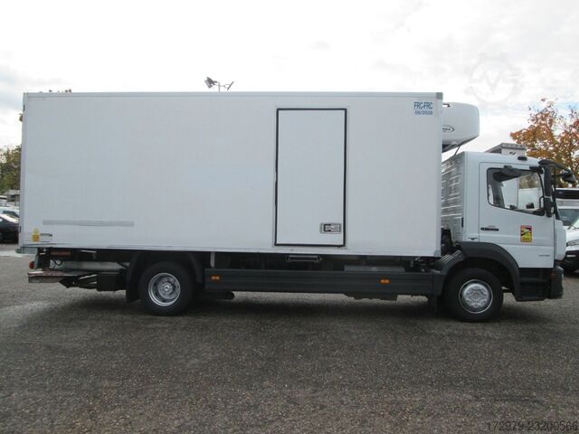 Caminhão frigorífico MERCEDES-BENZ Atego 1218*2xCarrier Kühlkoffer 6.18m*LBW*