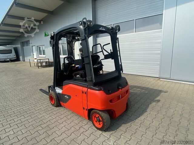 Elektrisk 4-hjulet Linde E20PL-02 + Ladegerät 3516 --EK