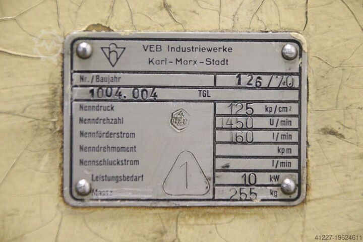 Hydraulische pers 160 ton WMW PYE160S