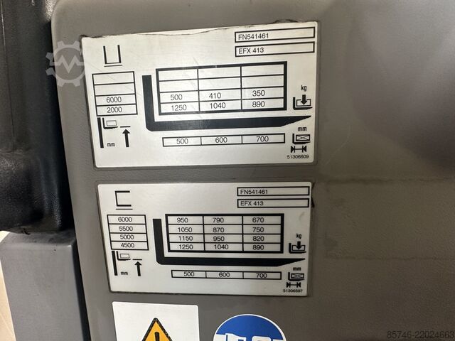 EFX 413 X + i = Ενσύρματη καθοδήγηση !! Triplex FFL !! JUNGHEINRICH EFX 413 X + i   = Wire Guidance !! Triplex FFL !!
