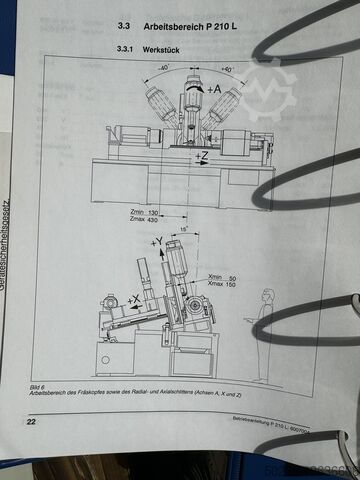 Macchina per la dentatura a creatore Gleason-Pfauter P210L