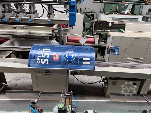Optimizarea liniei de tăiere transversală GreCon Dimter Opticut S50