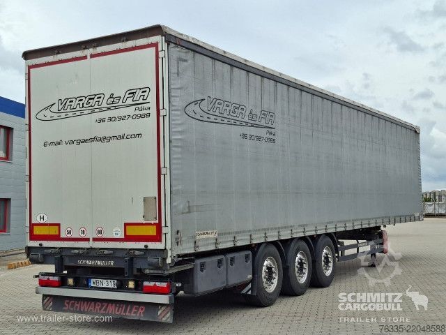 Auflieger mit Pritsche & Plane Schwarzmüller Curtainsider Standard