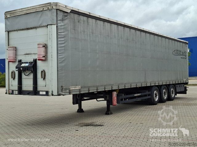 Auflieger mit Pritsche & Plane Schwarzmüller Curtainsider Standard