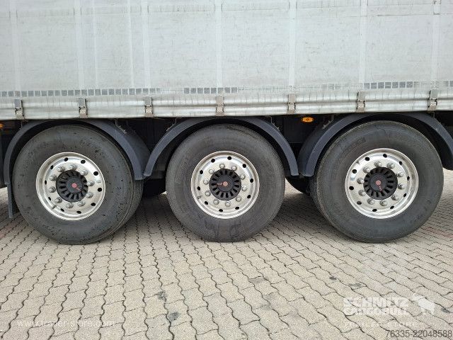 Auflieger mit Pritsche & Plane Schwarzmüller Curtainsider Standard